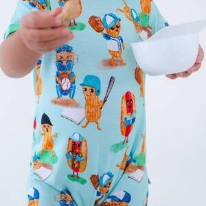 Birdie bean Sammy shortie romper